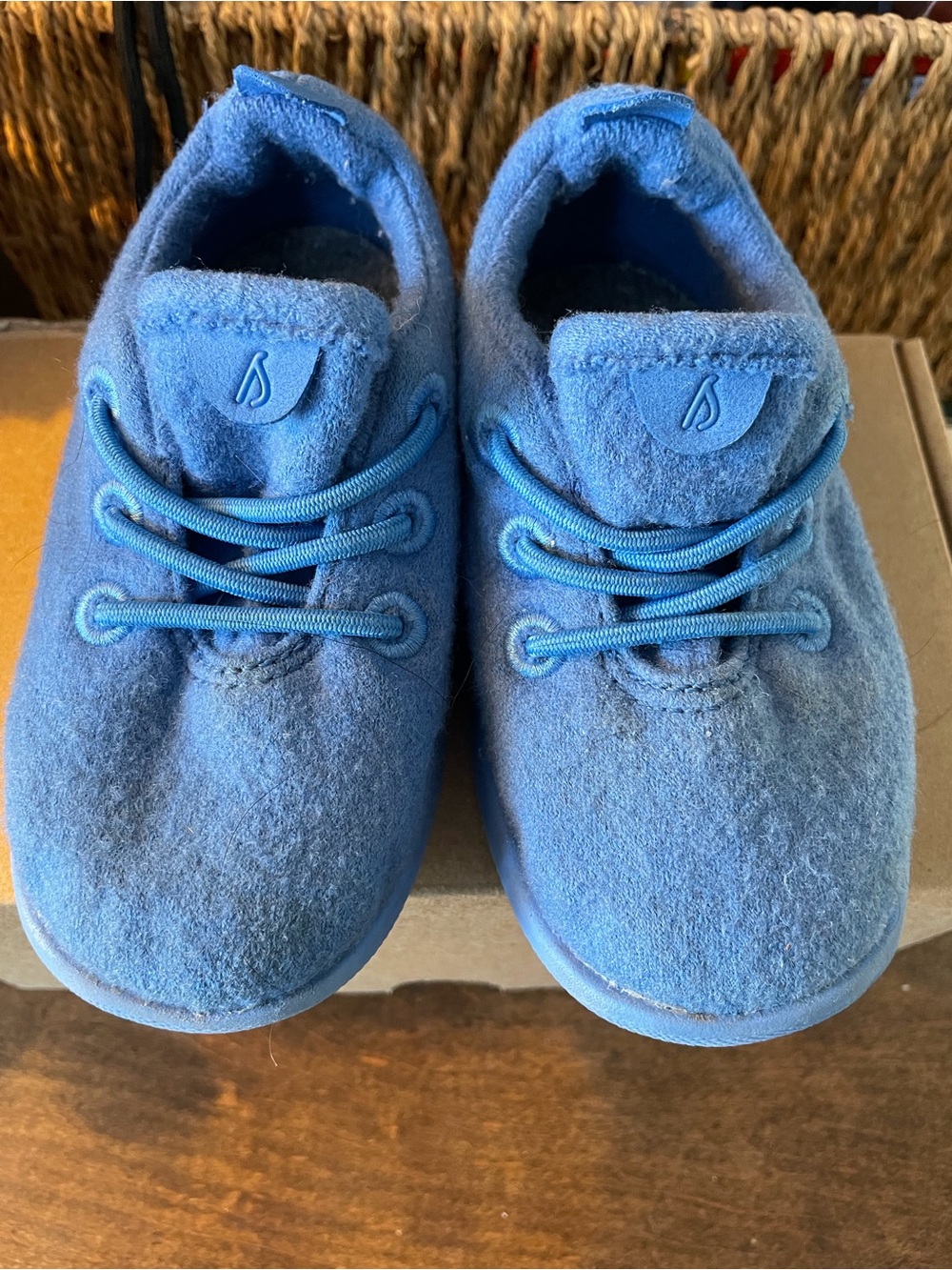 Allbirds Toddler size 7 Blue Wool Blend Casual Shoes
